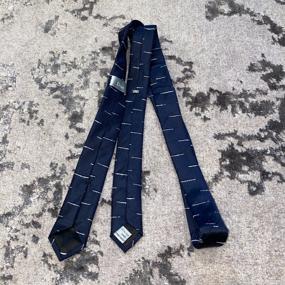 Dior silk tie